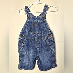 Vintage Osh Kosh B'Gosh Carpenter Cargo Overalls, Size 18 Months